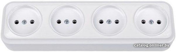 Розетка Bylectrica Вариант РА16-0181 (белый)
