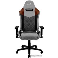 Игровое (геймерское) кресло AeroCool Duke Tan Grey (черный/серый)