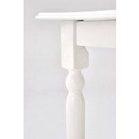 Кухонный стол Halmar Nelson 160-200/90/76 (белый/белый)