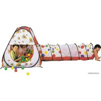 Игровая палатка Calida Конус + тоннель + 100 шаров