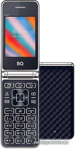 Кнопочный телефон BQ BQ-2445 Dream (темно-синий)