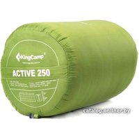 Спальный мешок KingCamp Active 250 (синий, правая молния) [KS3103]