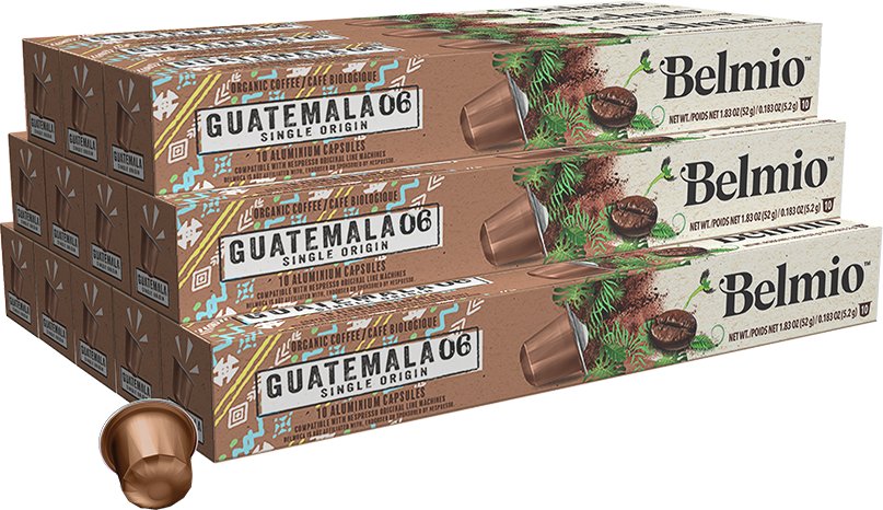

Кофе в капсулах Belmio Guatemala 120 шт