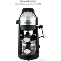 Рожковая кофеварка Pioneer CM106P (черный)