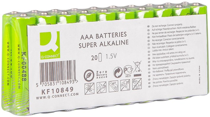 

Батарейка Q-Connect LR03 ААА 20шт