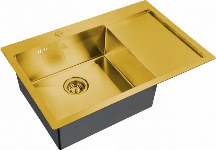 Кухонная мойка ZorG SH 7851-L Bronze
