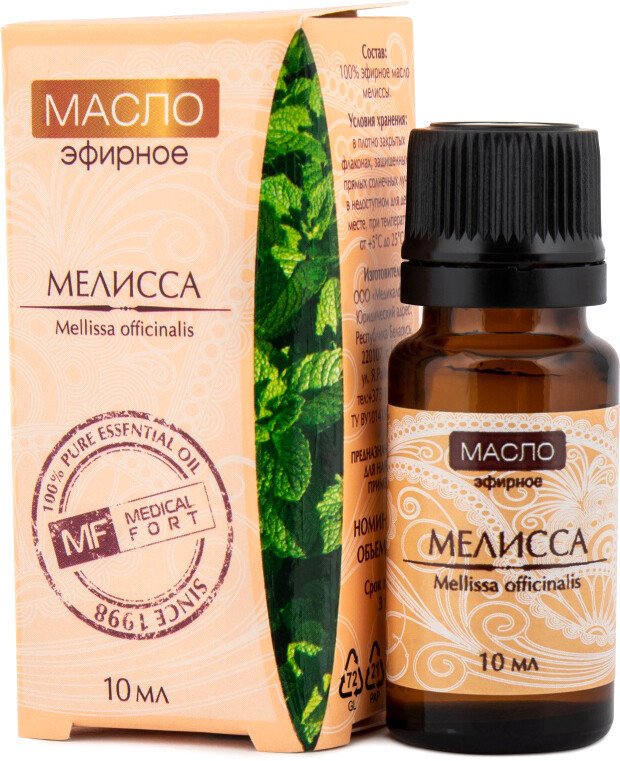 

Medical fort Эфирное масло Medicalfort Мелисса 10 мл