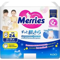 Трусики-подгузники Merries XXL 15-28кг (24 шт)