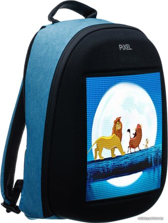 Школьный рюкзак Pixel One Blue Sky PXONEBS02 (голубой)