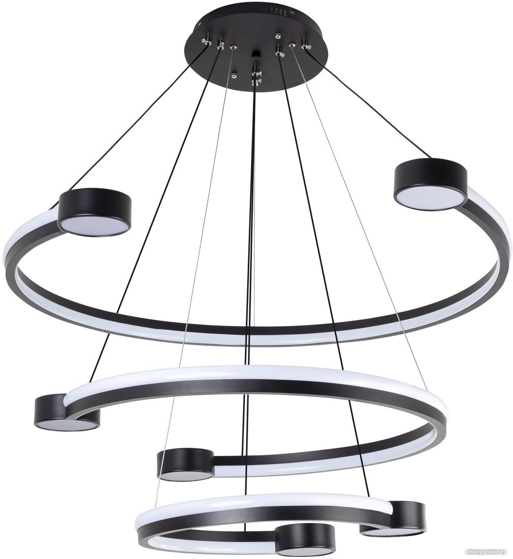 Подвесная люстра LED4U L7100-3 BK