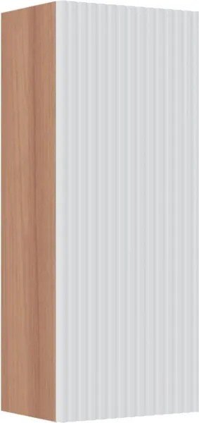 

Runo Шкаф для ванной Соренто 20/Тренто 20 вертикаль (крафтовый дуб/белый)