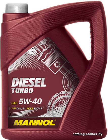 Моторное масло Mannol DIESEL TURBO 5W-40 5л