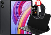 Redmi Pad Pro 5G 8GB/256GB международная версия (темно-серый, с клавиатурой) + Xiaomi Redmi Watch 3 Active (черный) по акции