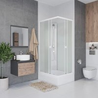 Душевая кабина Niagara Promo P110/80/26Q/MT/BK 110x80x195