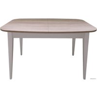 Кухонный стол Васанти плюс Дорн ДН-09 (дуб небраска натуральный/белый)