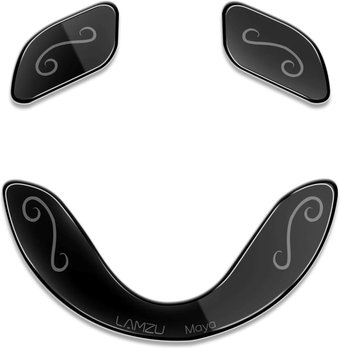 Глайды Lamzu Maya Glass Skates (черный)
