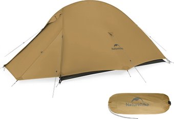 Экспедиционная палатка Naturehike Cloud UP Pro 2 20D (коричневый)