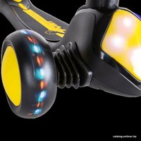 Трехколесный самокат Tech Team Pony 2022 (черный/желтый)