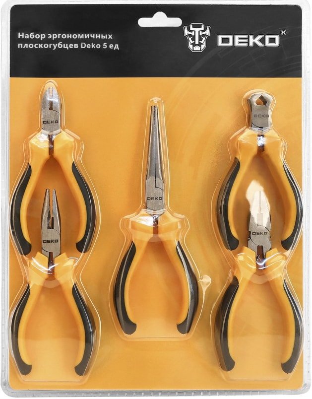 

Набор пассатижей Deko 065-0228 (5 предметов)