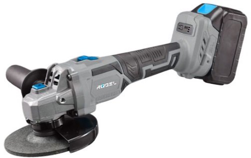 Угловая шлифмашина Rogel CAGR 125-30BL (с 2-мя АКБ, кейс)