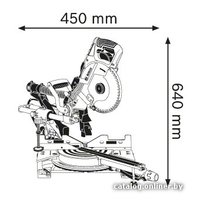 Торцовочная пила Bosch GCM 8 SDE Professional [0601B19200]