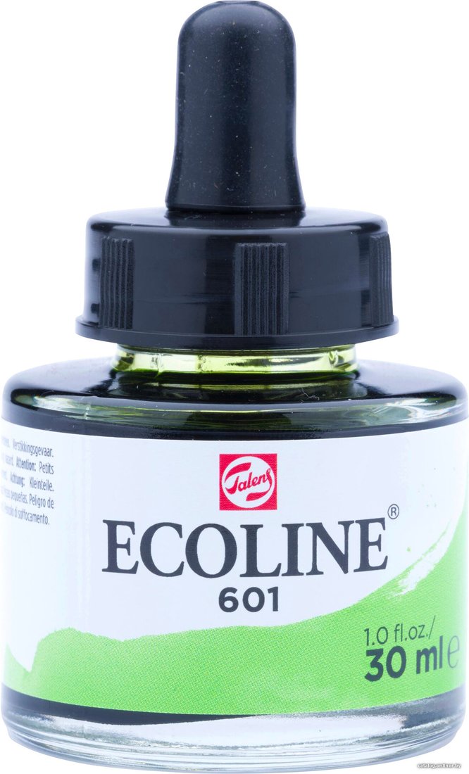 Акварельная краска Ecoline 601 11256011 (зеленый светлый)