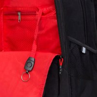 Городской рюкзак Grizzly RU-438-1 (черный/красный)