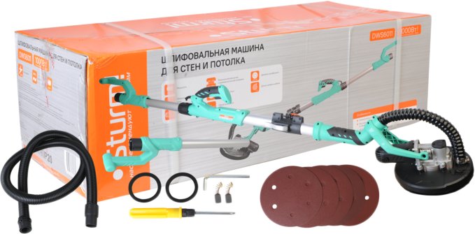 

Шлифмашина для стен и потолков Sturm DWS6011