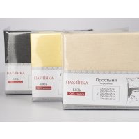 Простыня Блакiт На резинке 200x180x25 11-0510 2994/0 (бежевый)