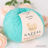 Пряжа для вязания Gazzal Baby Cotton 3452 50 г 165 м