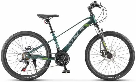 

Велосипед Stels Turbo 470 24MD р.13.5 2026 (матовый темно-зеленый)