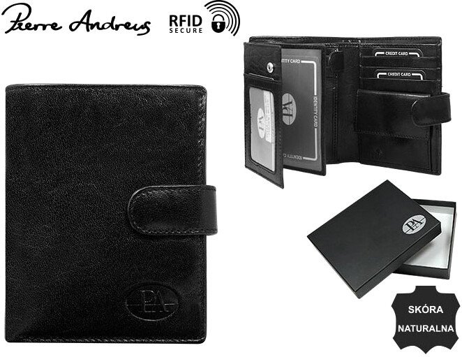 

Портмоне Cedar Pierre Andreus PW-003L-BTU (черный)