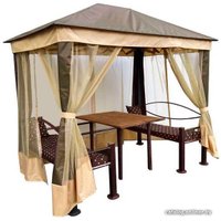 Тент-шатер МебельСад Визит (коричневый) в Солигорске