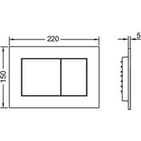 Унитаз подвесной Saniteco KW-99046 + TECE Kit 9400412