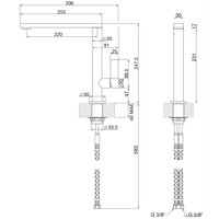 Смеситель Smeg M16CSP (стальной)
