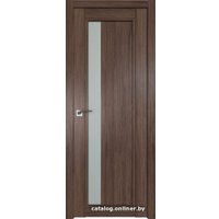 Межкомнатная дверь ProfilDoors 2.71XN R 70x200 (салинас темный/стекло матовое)