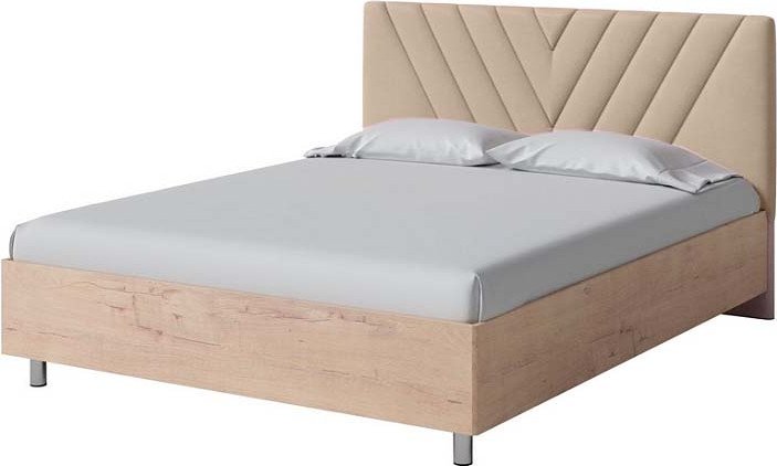 

Кровать PROxSON Ora 160x200 (бунратти/Monopoly миндаль 111)