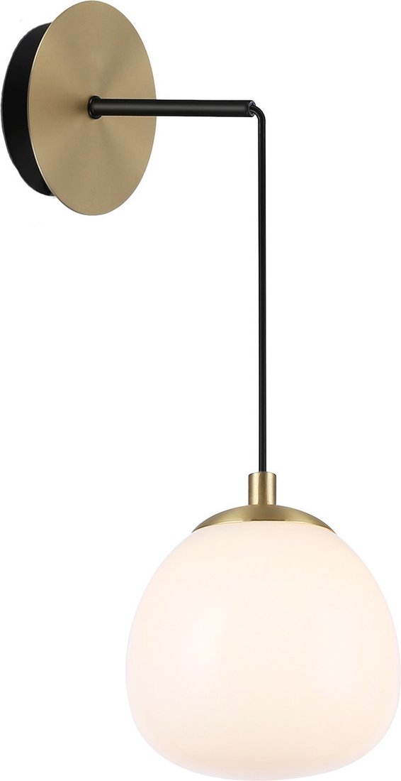 Люстра средней высоты Ambrella light LH51005 SGD/BK/FR (золотой песок/черный/белый матовый)