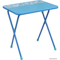 Детский стол Nika СА2/Г Алина 2 (голубой)