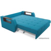 Диван Мебель-АРС Аккордеон Барон №3 (рогожка, синий)