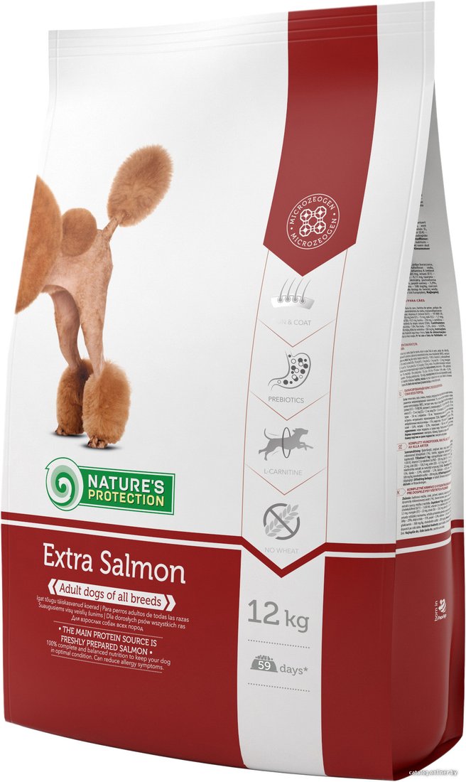 Сухой корм для собак Nature's Protection Extra Salmon 12 кг