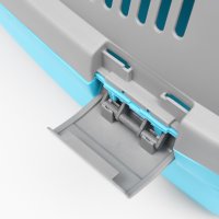 Переноска Sima-Land Неон 9343368 (серый/голубой)