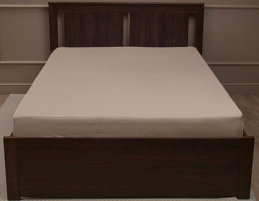 

Простыня Amore Mio На резинке Трикотаж Евро 23116 (кофейный)