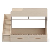 Двухъярусная кровать Можга Капризун 6 с ящиками Р443 (дуб млечный)