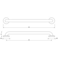 Поручень Jaquar WAC-WHT-BR0600N в Орше