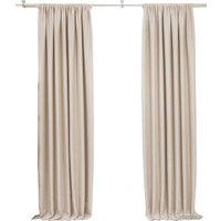 Комплект штор Модный текстиль 112MT391001 2.5x2 (жемчужный)