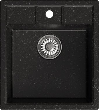Кухонная мойка Mixline ML-GM28 552096 (черный)