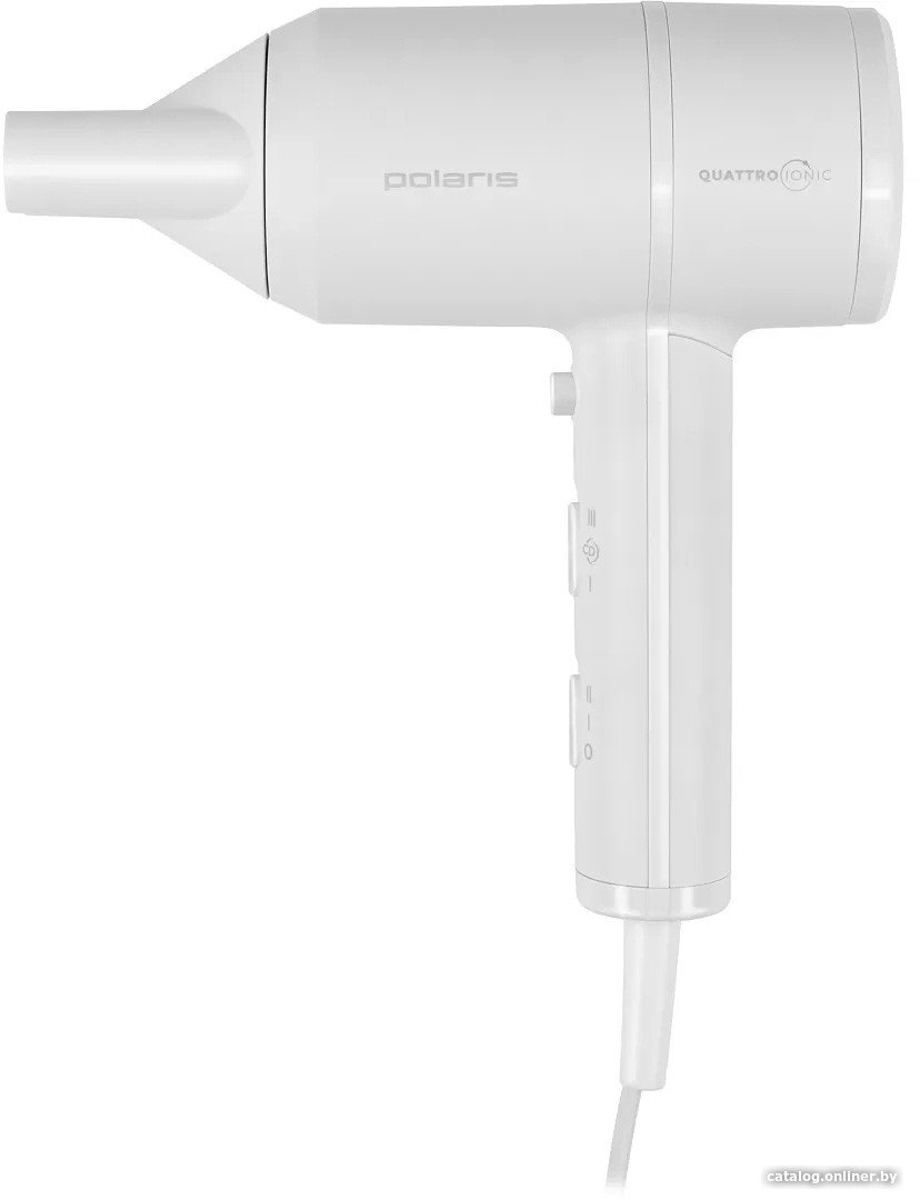Фен Polaris PHD 2044Ti Quattro Ionic (белый/серый)
