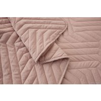 Набор текстиля для спальни Sofi De MarkO Мориц 160х220 Пок-МЦ-пд-160х220 (пудра)