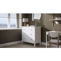 Комод Лузалес Кымор 3 ящика (белый)